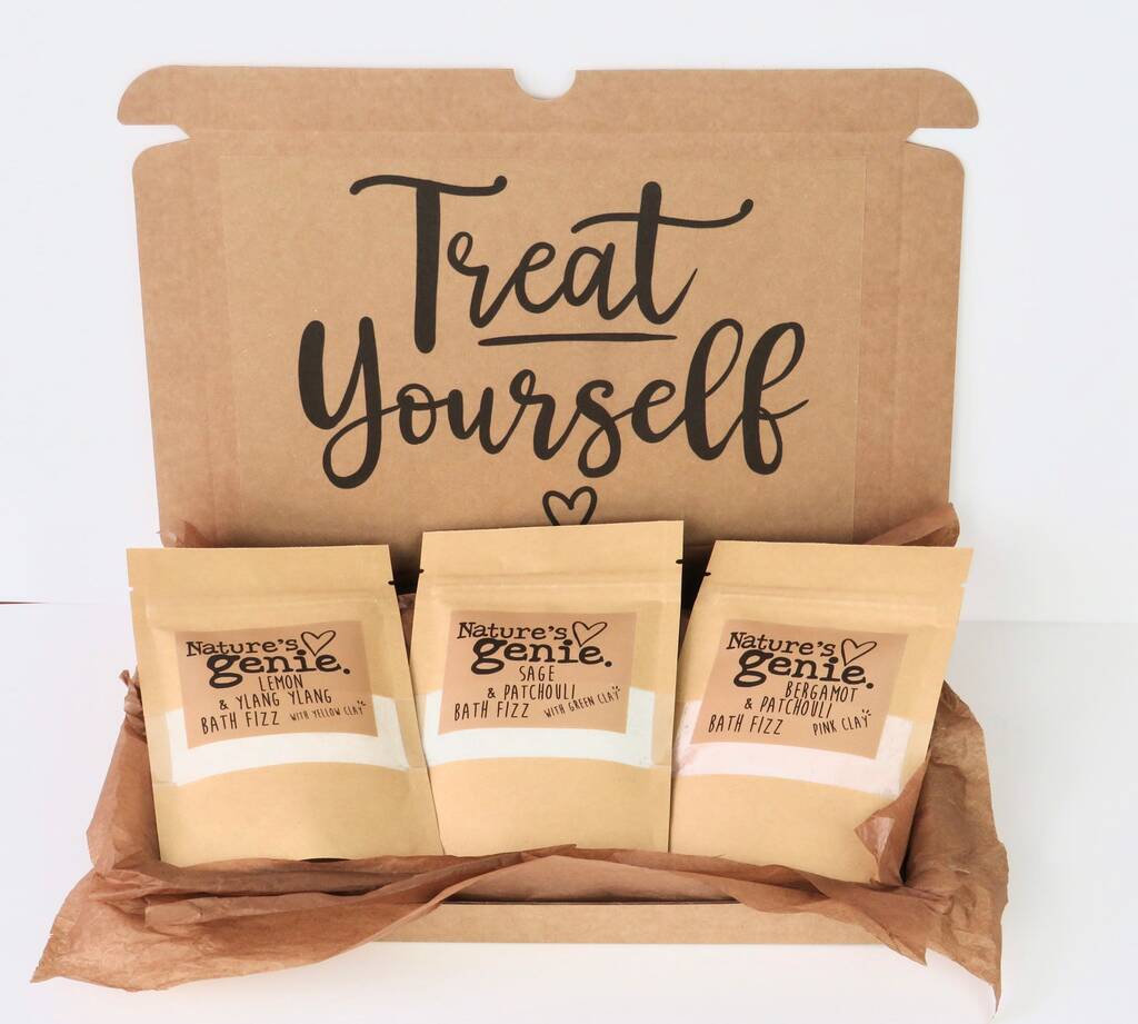 Treat Yourself Self Care Pamper Bath Selection Gift, 1 of 3