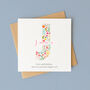 Personalised Birthday Initial Card – Any Letter, thumbnail 3 of 8