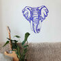 Majestic Wooden Elephant Portrait Art For Home Walls, thumbnail 10 of 12