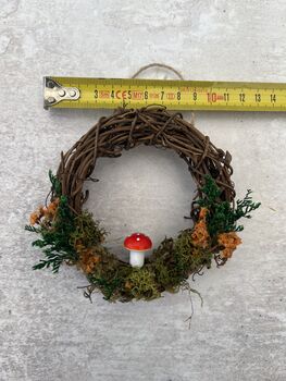 Nature Inspired Mini Dried Flower Wreath, 5 of 6