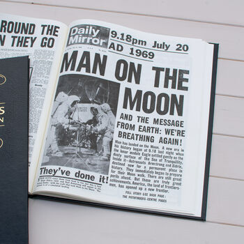 Lunar Landings Personalised Iconic History Book, 11 of 12