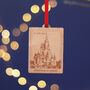 Wooden Christmas Travel Memories Personalised Bauble, thumbnail 6 of 10