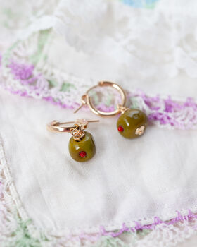 Olive Earrings, 2 of 4