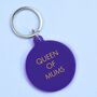 Queen Of Mums Keytag, thumbnail 1 of 2