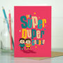 ‘Super Men’ Same Sex Wedding Or Anniversary Card, thumbnail 1 of 4