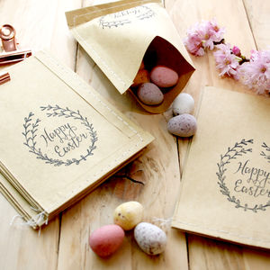 Easter Wreath Clear Rubber Stamps