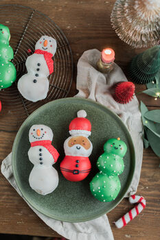 Christmas Iced Bun Baking Kit, 5 of 6