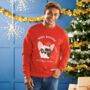 Personalised Unisex Dog Breed Christmas Jumper, thumbnail 2 of 4