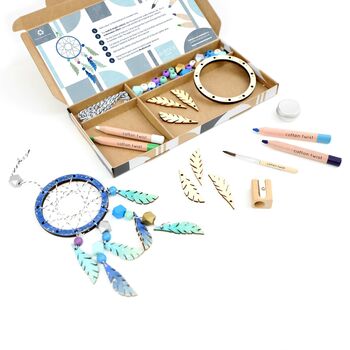 Make Your Own Dreamcatcher Craft Kit Activity Box, 9 of 12