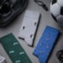 The Footballer's Giftbox – Luxury Football Themed Socks, thumbnail 1 of 10