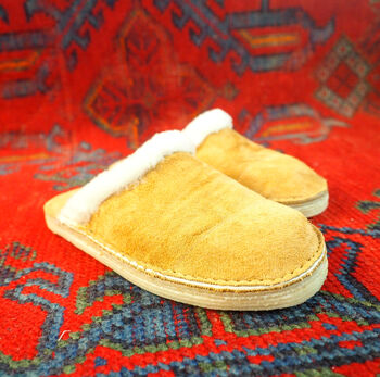 Personalised Handmade Sheepskin Slippers, 12 of 12