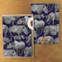 Crash Of Rhinos Greetings Card, thumbnail 2 of 7