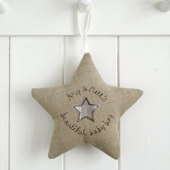 Personalised Christening Star Gift For Boy Or Girl, 10 of 12