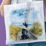 Personalised Boston Terrier Dog Beach Walk Collection, thumbnail 8 of 8