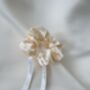 Bridemaid Satin Scrunchie With Ribbon, thumbnail 3 of 4