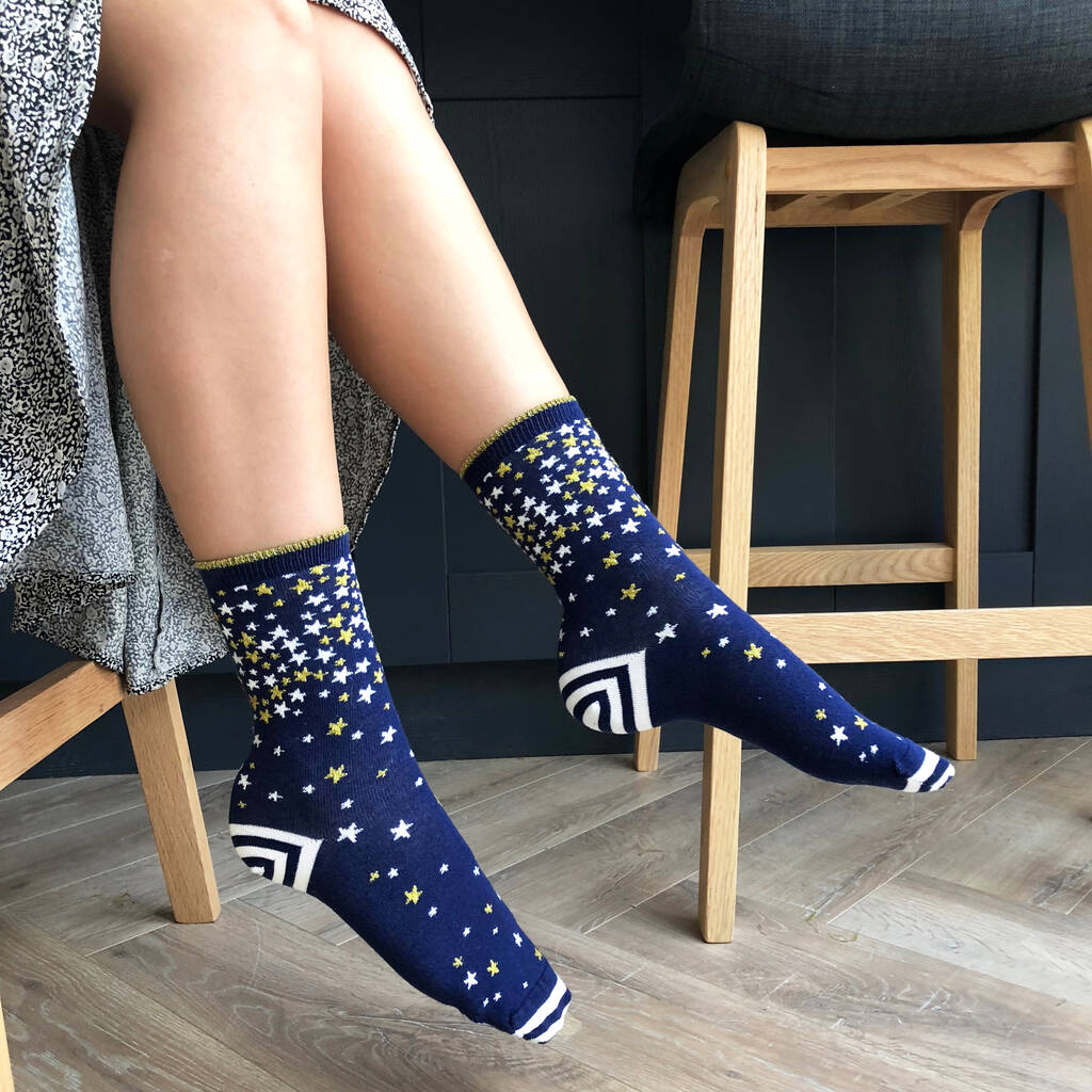 You're A Star Glitter Socks, 1 of 2