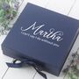 Personalised Bridesmaid Box Choose Your Colour, thumbnail 3 of 7