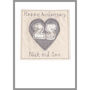 Personalised 25th Silver Wedding Anniversary Card, thumbnail 10 of 12