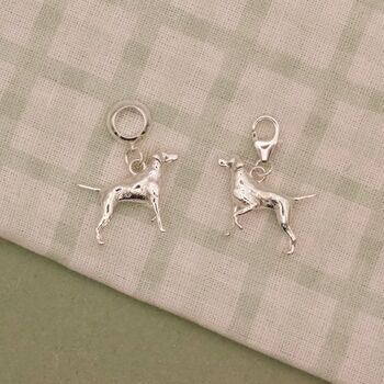Pointer Charm Sterling Silver, 2 of 6