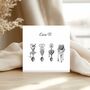 Caru Ti Welsh Love Spoon Card, thumbnail 3 of 6
