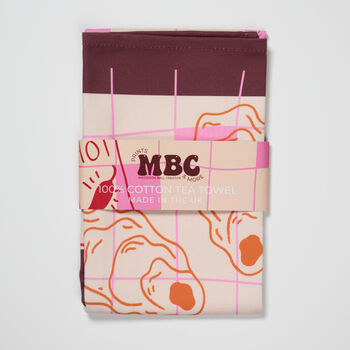 Oysters And Hot Sauce Tea Towel, 2 of 3