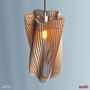 Zooki 27 'Aurvandil' Wooden Pendant Light, thumbnail 6 of 10