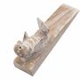 Hand Carved Wooden Door Stop Seal, thumbnail 2 of 2