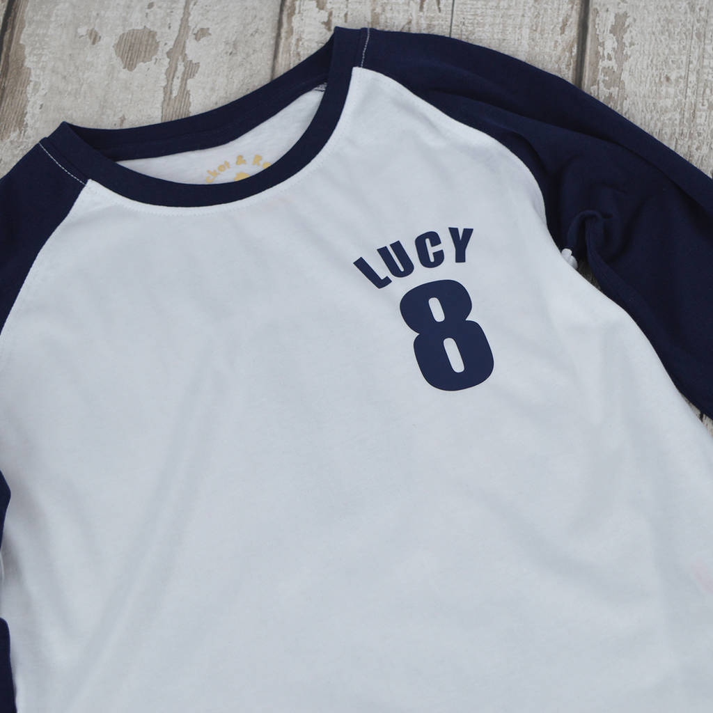 personalized baseball birthday shirts