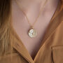 Personalised Golden Goddess Necklace In 9ct Solid Gold, thumbnail 3 of 5