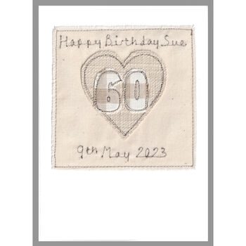 Personalised 50th Birthday Card For Her, 8 of 10