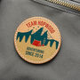 Personalised Leather Patch Adventuring Since, thumbnail 1 of 2
