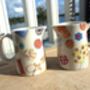 Set Of Two Mini Cream Jugs In Sewing Room Design, thumbnail 12 of 12