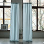 Stone Washed Rod Pocket Linen Curtain Panel, thumbnail 5 of 11