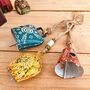 Set Of Three Hand Painted Cow Bells Hanging Decor, thumbnail 4 of 12