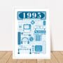 1995 Personalised 30th Birthday Fact Poster, thumbnail 8 of 10