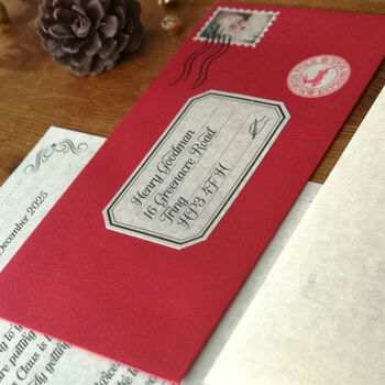 Personalised Father Christmas Letter From Santa, 6 of 12