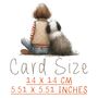 Black Labrador Birthday Card. Man's Best Friend, thumbnail 2 of 2