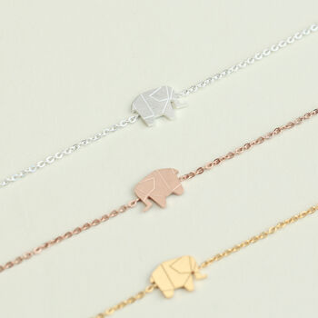 Origami Elephant Bracelet, 6 of 8