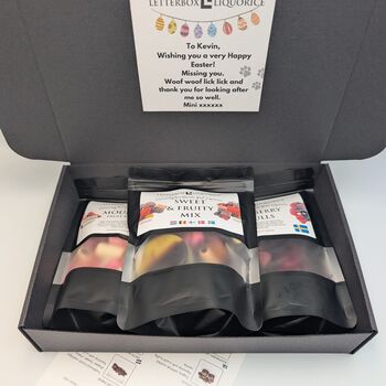 Gourmet Liquorice Taster Box Sweet, Salty And Black, 2 of 7