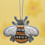 Zari Embroidery Bee Easter Hanging Decoration, thumbnail 1 of 4