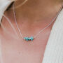 Asri Turquoise Howlite Stone Necklace, thumbnail 1 of 7