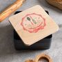 Personalised Cake Tin With Wooden Lid, thumbnail 6 of 7