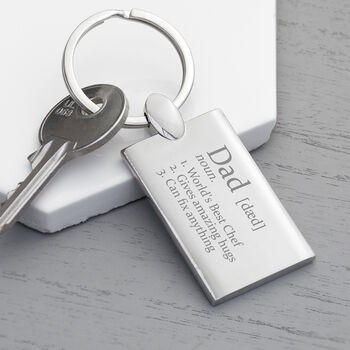 Personalised Name Definition Keyring, 3 of 4
