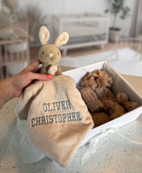 Personalised Baby Bunny Gift, 4 of 4