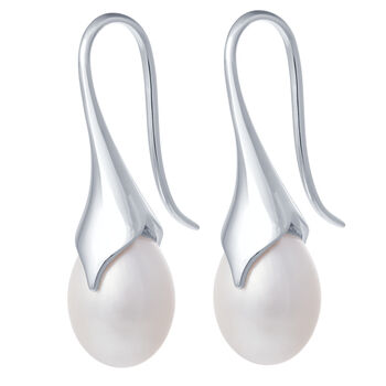 Pearl Drop Earrings, 2 of 5