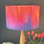 Persian Abstract Brushstrokes Lampshade, thumbnail 1 of 9