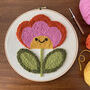 'Bloom' Punch Needle Embroidery Craft Kit, thumbnail 1 of 9