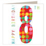Sparkly 8th Birthday Card, thumbnail 2 of 5