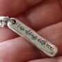 Ashes In Silver Ingot Memorial Necklace, thumbnail 1 of 6