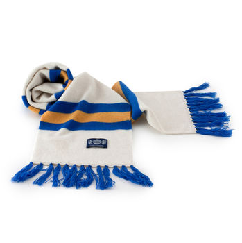 Luxury Cashmere Football Scarf, 11 of 12